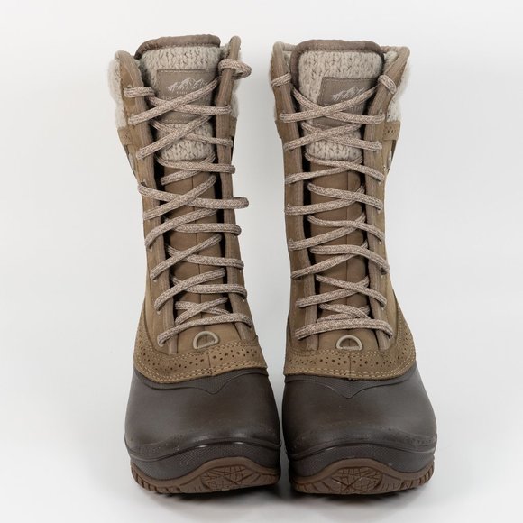 The North Face Women's Shellista II Mid 'Split Rock Brown' Winter Boots Snow - Picture 6 of 10